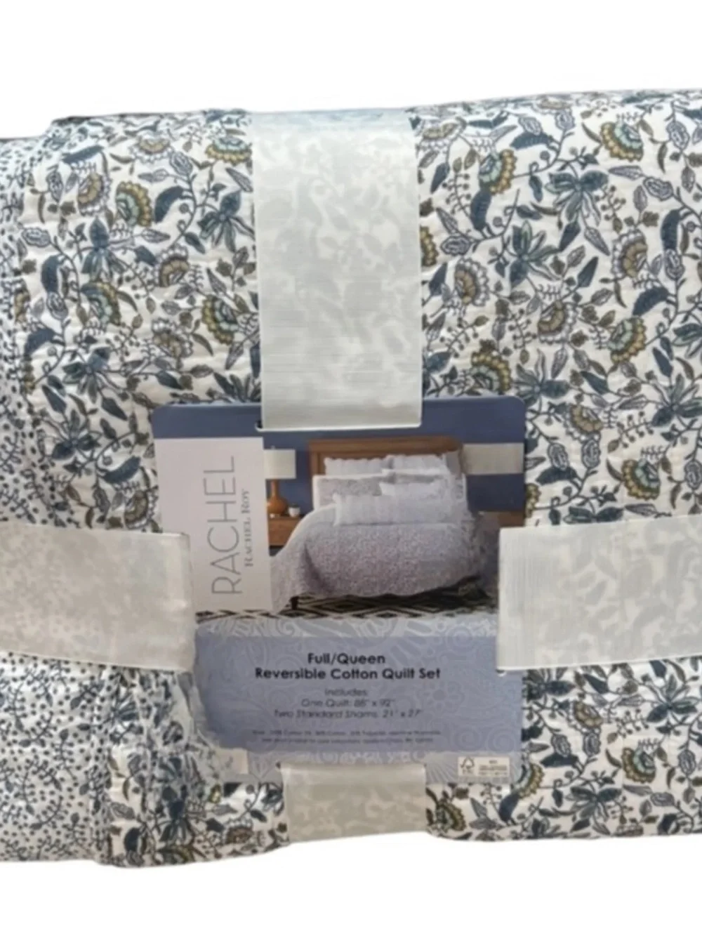 Full/Queen Reversible Quilt (Rachel Roy brand)